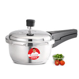 Wonderchef Venice Stainless-steel Pressure Cooker | Outer Lid - 2L