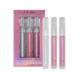 L.A. Girl BeauPhoria 3Pc Holographic Lipgloss Set
