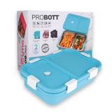 Probott Stainless Steel Lunch Box Blue 750ml