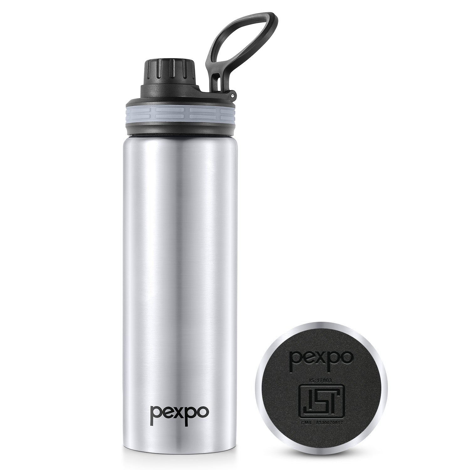 Pexpo Aqua Sip SS Water Bottle 800 ML