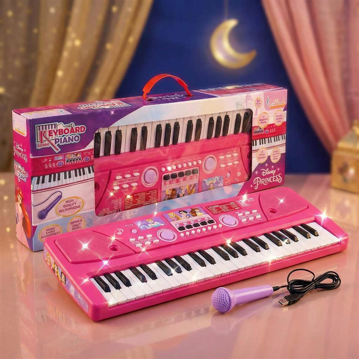 Kriiddaank Princess Keyboard Piano for Girls - 37 Keys