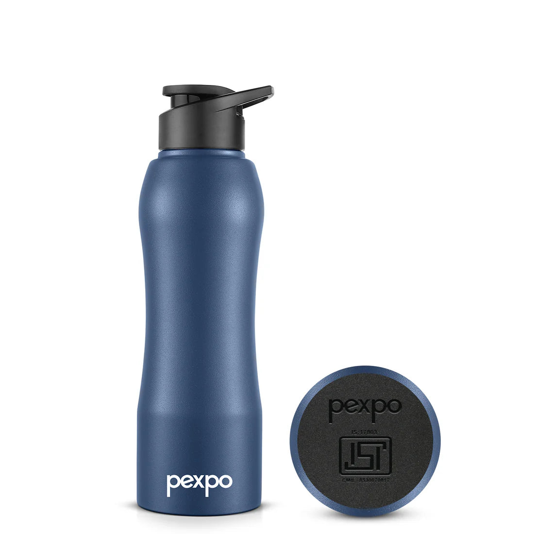 Pexpo Bistro SS Water Bottle with Sipper Cap
