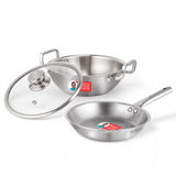 Wonderchef Stella Triply Stainless Steel Cookware Set | 3 Pcs. 22m