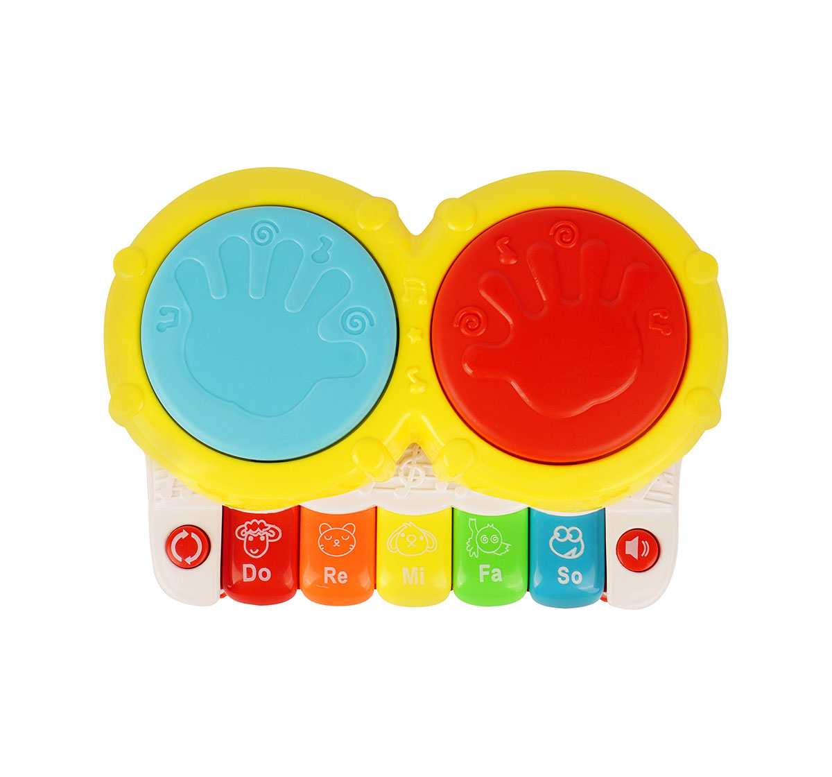 Kriiddaank Piano Drum MickeyMini piano drum playset for toddlersInteractive drum