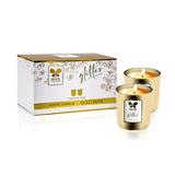 IRIS Gold Glass Votive 128gm
