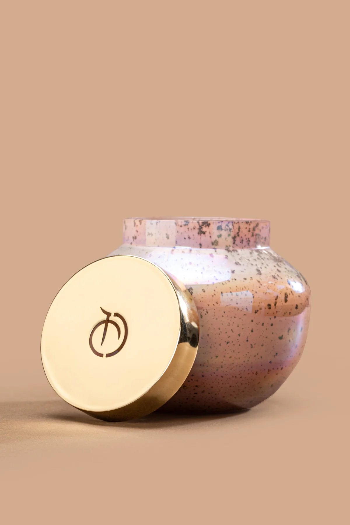 Doft Earthy Glow - Lid Jar Candle | Pink | Garden Rhapsody