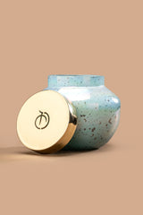 Doft Earthy Glow - Lid Jar Candle | Blue | Eucalyptus Sanctuary