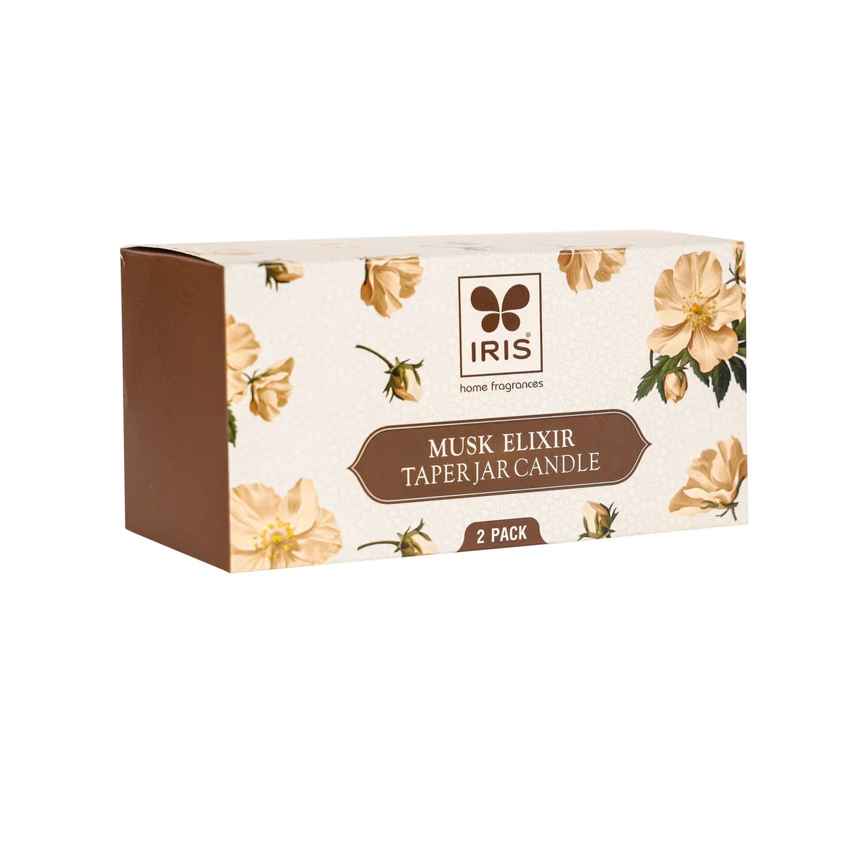 IRIS Musk Elixir Taper Jar Candle 110GM