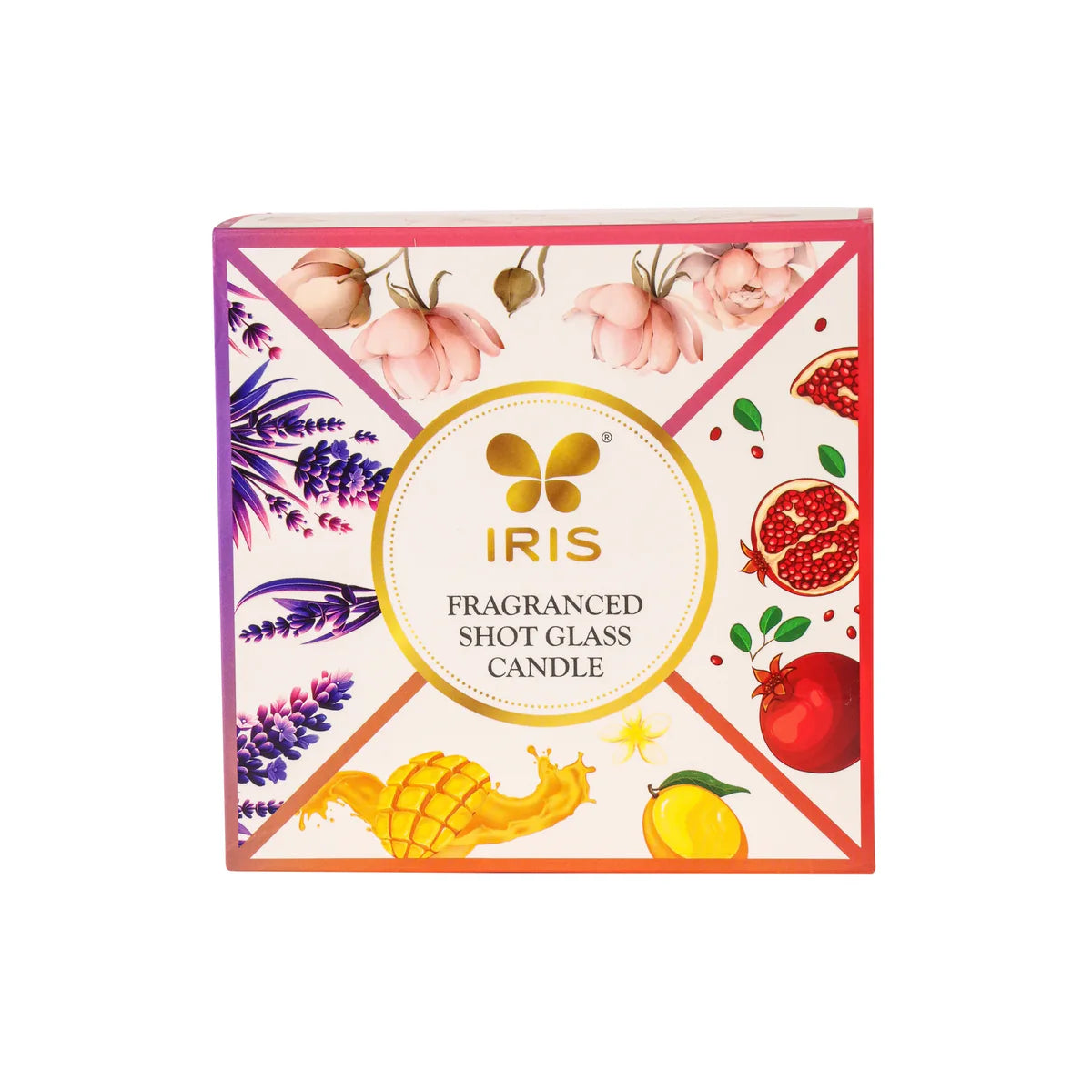 IRIS Fragranced Shot Glass Candle 40gm