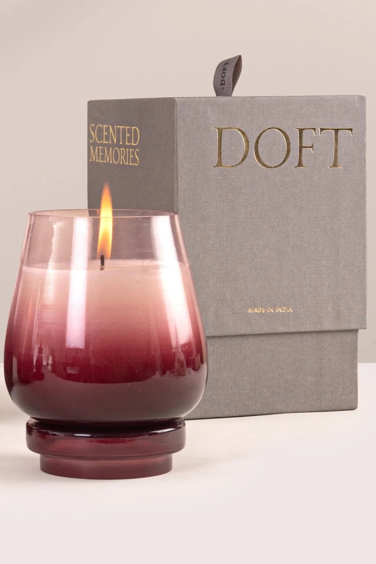 Doft Cosmic Hues - Lid Jar Candle | Purple | Opulent Oud