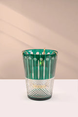 Doft Royal - Hurricane Candle | Green | White Amber & Tonka