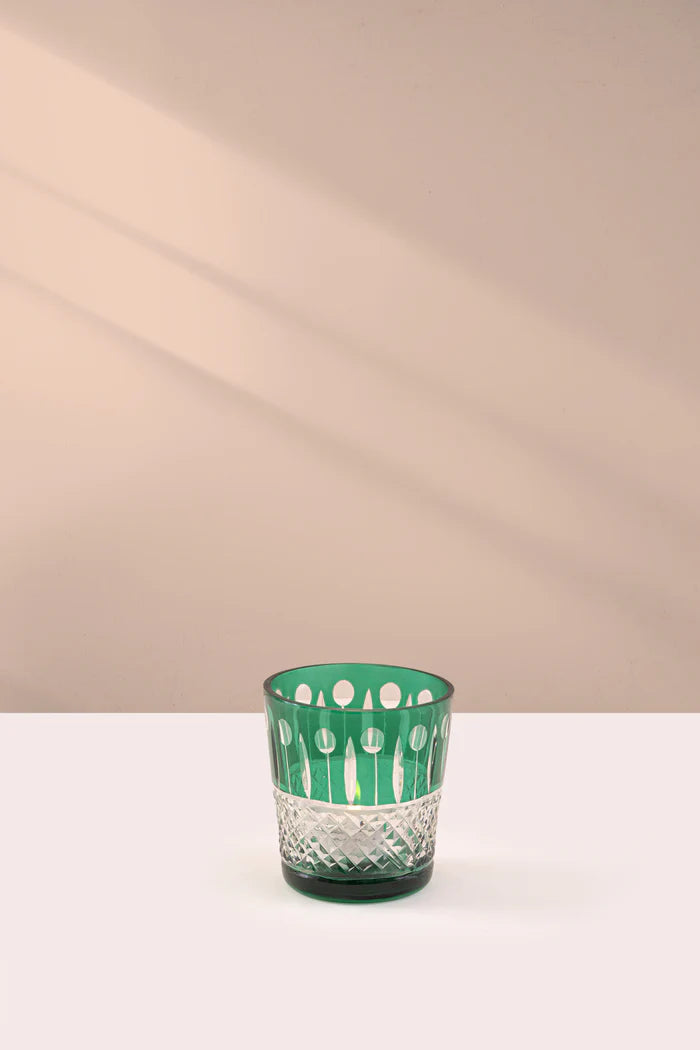 Doft Royal - Hurricane Candle | Green | White Amber & Tonka