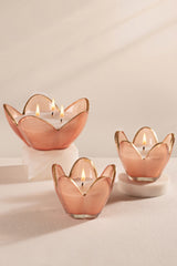 Doft Eternal Bloom - Flower Bowl Candle | Pink | English Rose