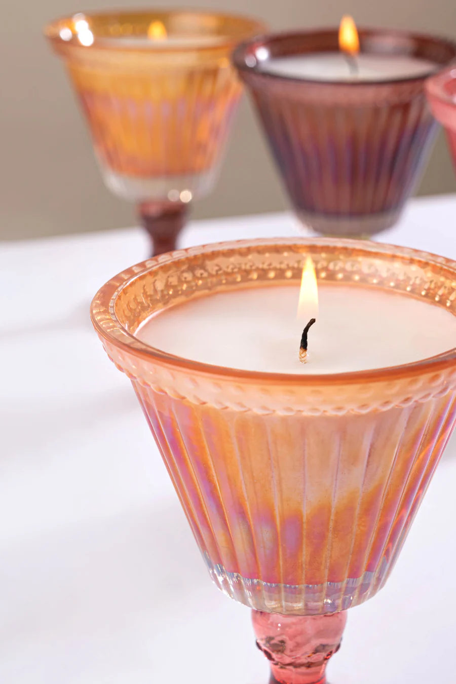 Doft Sundae - Footed Candles | Variety Set Of 4