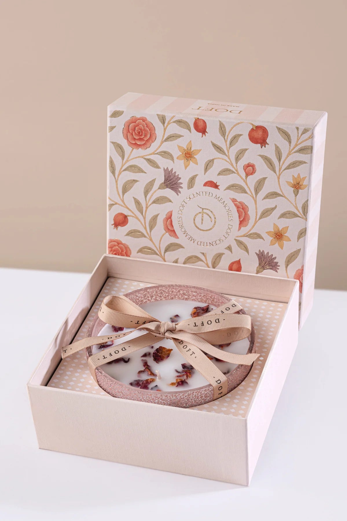 Doft Rose Mini Bowl Candle | English Rose | Pink |