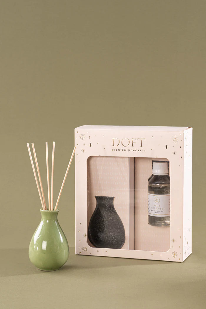 Doft Sublime Ceramic | Olive Green | Diffuser set