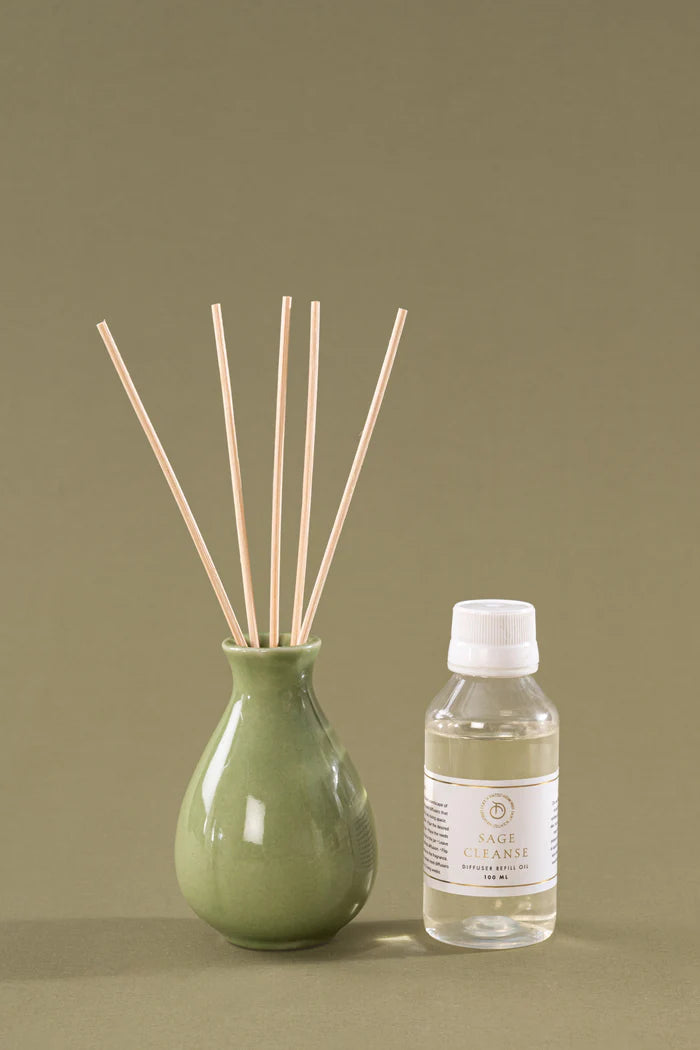 Doft Sublime Ceramic | Olive Green | Diffuser set