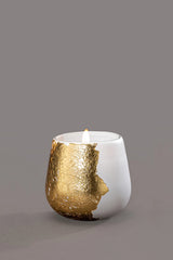 Doft Modern Matte Candle | White | Mahogany Musk