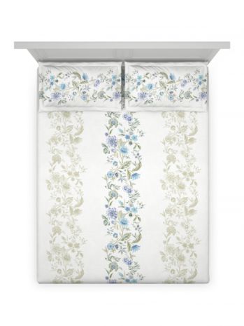 Decor Radiant Blooms Omega Collection Double Bed Sheet Set