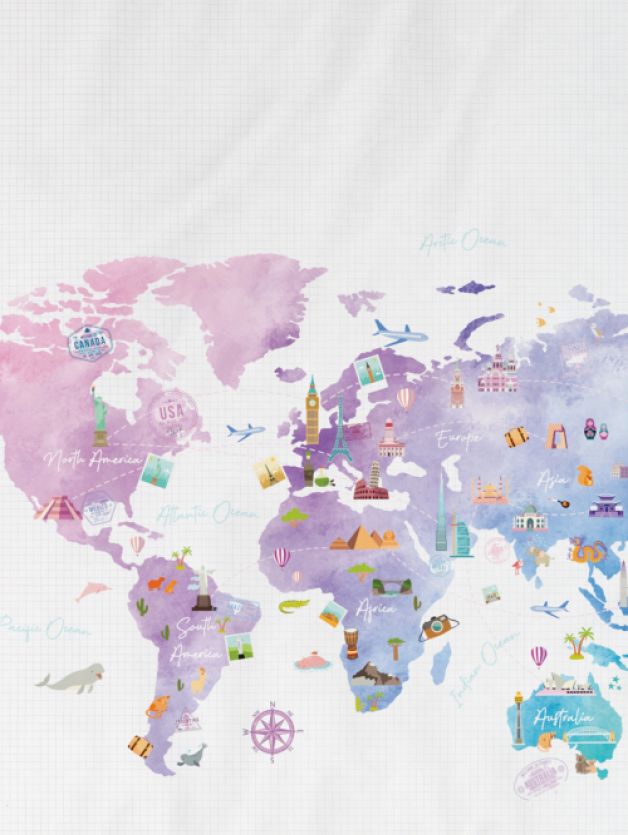 Decor Around The World Little Brats Kids Collection