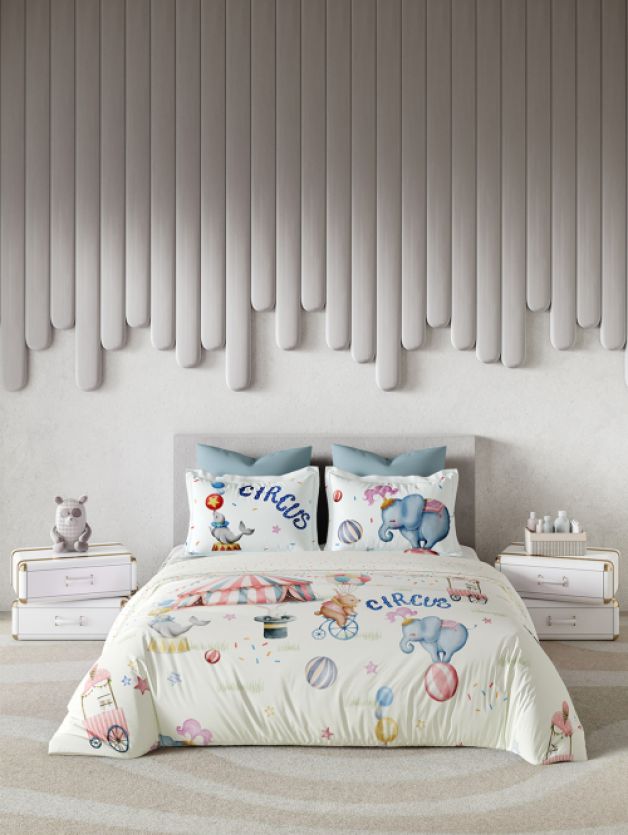 Decor Circus Little Brats Collection Kids Single Quilt