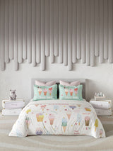 Decor Ice Cream Little Brats Collection Kids Single Quilt
