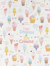 Decor Ice Cream Little Brats Collection Kids Single Quilt