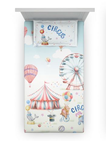 Decor Circus Little Brats Collection Kids Single Bed Sheet Set