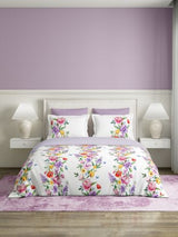 Decor Zahra Lavender Radiance Double Bed Sheet Set