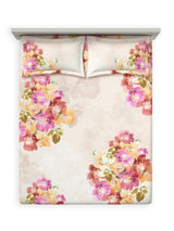 Decor Morning Bloom Fuchsia Pink Esteem Double Bed Sheet Set
