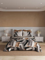 Decor Artistique Glazed Ginger Esteem Double Bed Sheet Set