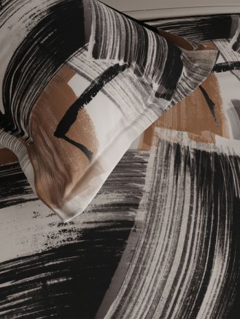 Decor Artistique Glazed Ginger Esteem Double Bed Sheet Set