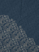 Decor Elegancia Navy Esteem Double Bed Sheet Set