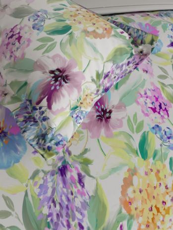 Decor Floral Glory Lilac Esteem Double Bed Sheet Set