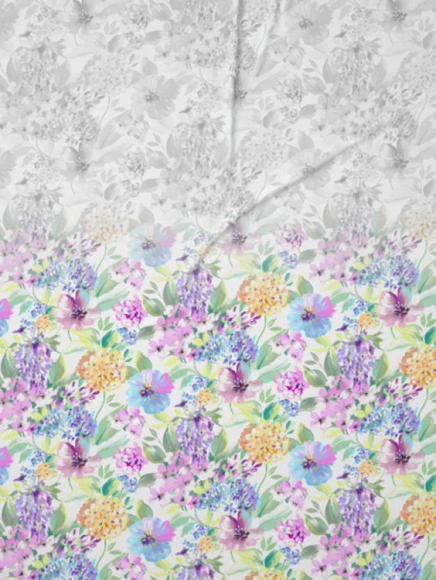 Decor Floral Glory Lilac Esteem Double Bed Sheet Set