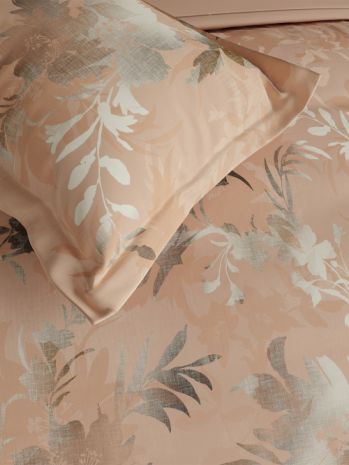 Decor Celestial Bloom Peach Fuzz Esteem Double Bed Sheet Set
