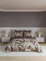 Decor Gracious Grape Shake Esteem Double Bed Sheet Set