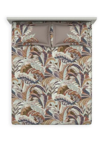 Decor Gracious Grape Shake Esteem Double Bed Sheet Set