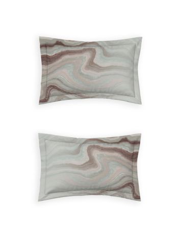 Decor Marble Neutral Grey Esteem Double Bed Sheet Set