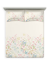 Decor Meadow Mist Geranium Pink Double Bed Sheet Set
