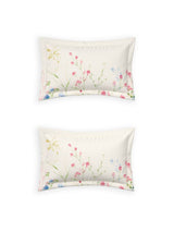 Decor Meadow Mist Geranium Pink Double Bed Sheet Set