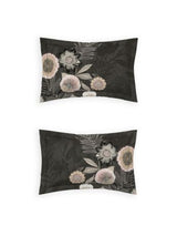 Decor Modern Bloom Shadow Grey Elemental Double Bed Sheet Set