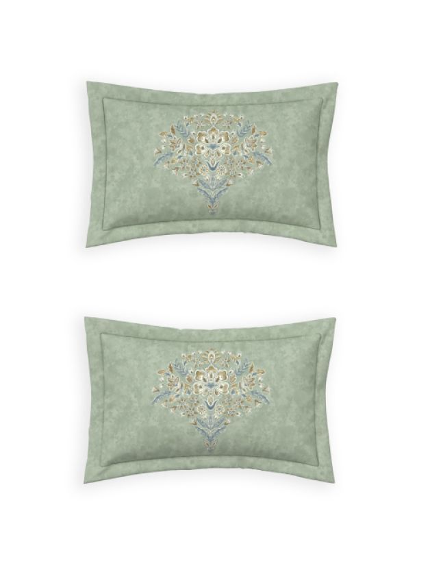 Decor Opaline Sage Double Bed Sheet Set
