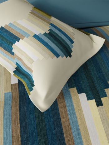 Decor Grid Turkish Tiles Elemental Double Bed Sheet Set
