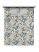 Decor Emerald Smoke Blue Double Bed Sheet Set