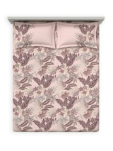 Decor Emerald Silver Pink Elemental Double Bed Sheet Set