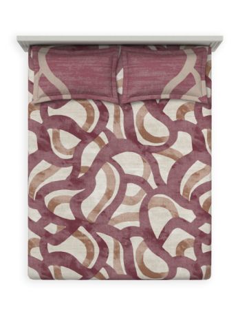Decor Modernix Mauvewood Galaxy Double Bed Sheet Set