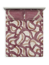 Decor Modernix Mauvewood Galaxy Double Bed Sheet Set