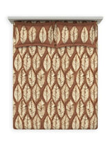 Decor Veloura Rust Galaxy Double Bed Sheet Set