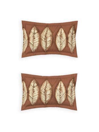 Decor Veloura Rust Galaxy Double Bed Sheet Set
